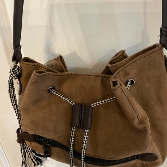 NWOT Leila Stone Boho Shoulder Bag - Picture 4 of 7